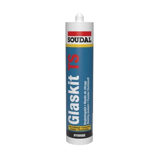 Afbeeldingen van Soudal Glaskit TS bruin, koker 290ml. - 113427