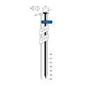 Afbeeldingen van Hewitool stripnagel FN21 - 3.8x110mm 21° blank staal glad (3.1x8.1mm - 1500st - plastiek box) - FTFN2138110