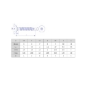 Afbeeldingen van Houtschroef Pozidrive PZ2 met volledige draad 5x60 verzinkt