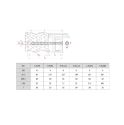 Afbeeldingen van Kozijnschroef met verzonken kop Torx TX30 - 7.50x112 verzinkt