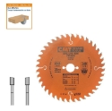 Afbeeldingen van CMT Afkortcirkelzaag voor draagbare machines, voor massief hout 165x20x2.2mm Z40 HW - 292.165.40H