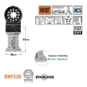 Afbeeldingen van CMT Multitoolzaagblad Starlock met Japanse vertanding voor hout & kunststof W=35mm I=50mm HCS - OMF126-X1