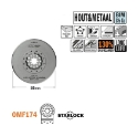 Afbeeldingen van CMT Multitoolzaagblad Starlock rond voor metaal & hout W=85mm Bim 8% Co - OMF174-X1