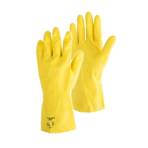 Afbeeldingen van Artelli vloeistofdichte handschoen Pro-clean industrie Latex, maat 7 - 1010103001