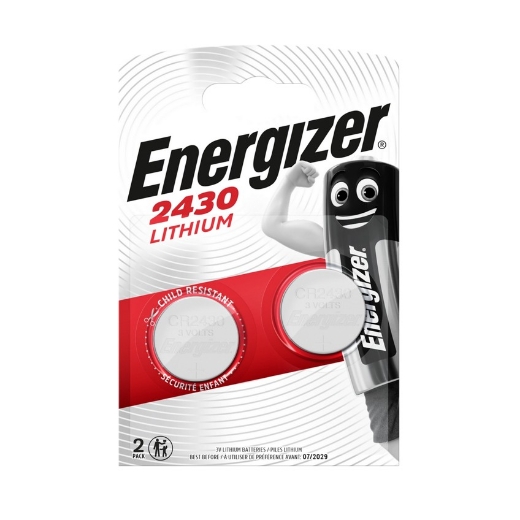 Afbeeldingen van Energizer Lithium 3V CR2430 blister 2 stuks - CR2430-2