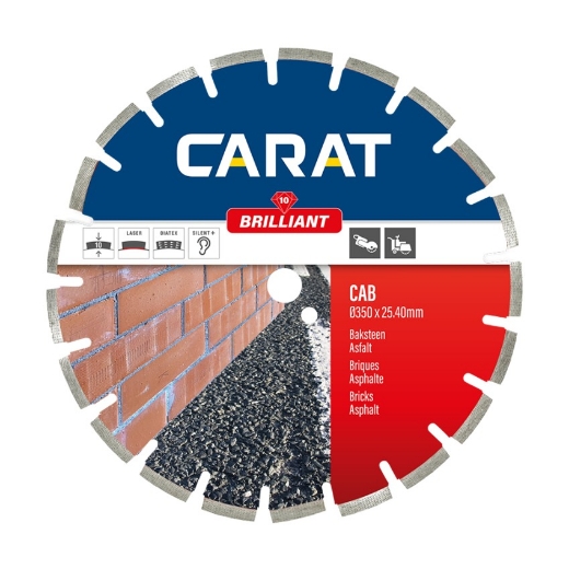 Afbeeldingen van Carat diamantschijf CAB brilliant 600x25.4mm - asfalt - CAB6004000