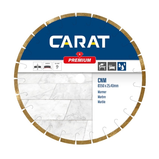 Afbeeldingen van Carat diamantschijf CNM standaard 300x25.4mm - marmer - CNM3004000