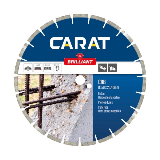 Afbeeldingen van Carat diamantschijf CRB brilliant 300x20mm - (gewapend) beton - CRB3002000