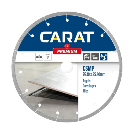 Afbeeldingen van Carat diamantschijf CSMP premium 230x25.4mm - tegels - CSMP230400