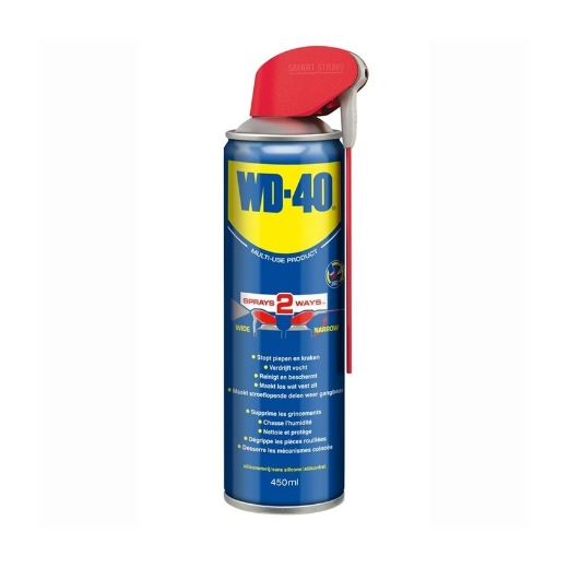 Afbeeldingen van WD-40 Multi use spray smart straw - Multispray, spuitbus 450ml - 2315005