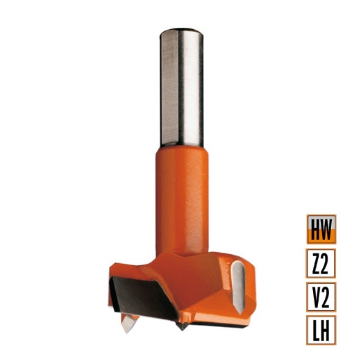 Afbeeldingen van CMT Cilinderkopboor D=15mm LT=70mm S=10x26mm Z2+V2 LH HW - 369.150.12