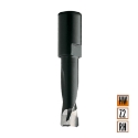 CMT Speciale drevelboor voor Festool - Domino D=10mm I=28mm LT=49mm S=M6x0.75x21mm Z2 RH HW - 380.100.11