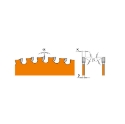 Afbeeldingen van CMT Mega-cirkelzaag voor metaal & sandwich panelen 160x20+(16)x2.0mm Z60 HW - 226.160.60H