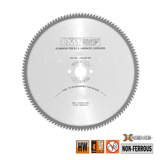 CMT Cirkelzaag voor non-ferro metalen en harde materialen 500x30x4.3mm Z120 HW - 297.120.20M