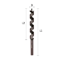 Labor slangenboor no-axis, zeskant 25x155/230mm - FS250230-1KOO