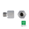 Afbeeldingen van Zeskant reductiemoer type 9171 M10 - M16 inox A2