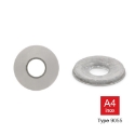 Afbeeldingen van Afdichtingsring met EPDM coating type 9055 M8 (8.4x25) inox A4