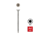 Afbeeldingen van Houtschroef Torx TX25 met verzonken kop en volledige draad 6x60 inox A4