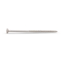 Afbeeldingen van Houtschroef Torx TX15 met bolkop en deeldraad 3.5x25/18 inox A4