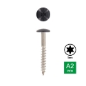 Afbeeldingen van Trespaschroef Torx TX20 gelakt Ral 7016 (Antracietgrijs) 4.8x60 inox A2