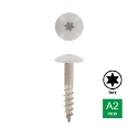 Afbeeldingen van Trespaschroef Torx TX20 gelakt Ral 7038 (Agaatgrijs) 4.8x32 inox A2