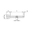 Afbeeldingen van Splitpen 5.0x63mm inox A2