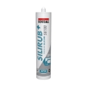 Afbeeldingen van Soudal Silirub+ S8100 Lichtgrijs, koker 300ml - 137418