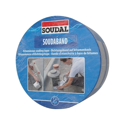 Afbeeldingen van Soudal Afdichtband lood 15cm x 10m - 108218